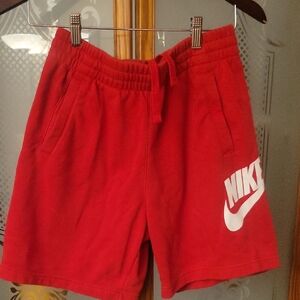 Nike Kids Bright Red Shorts Worn Twice